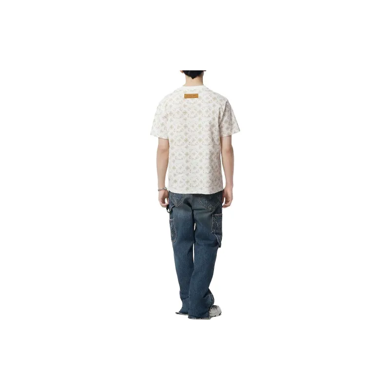 LOUIS VUITTON T Shirt Men's Beige-4