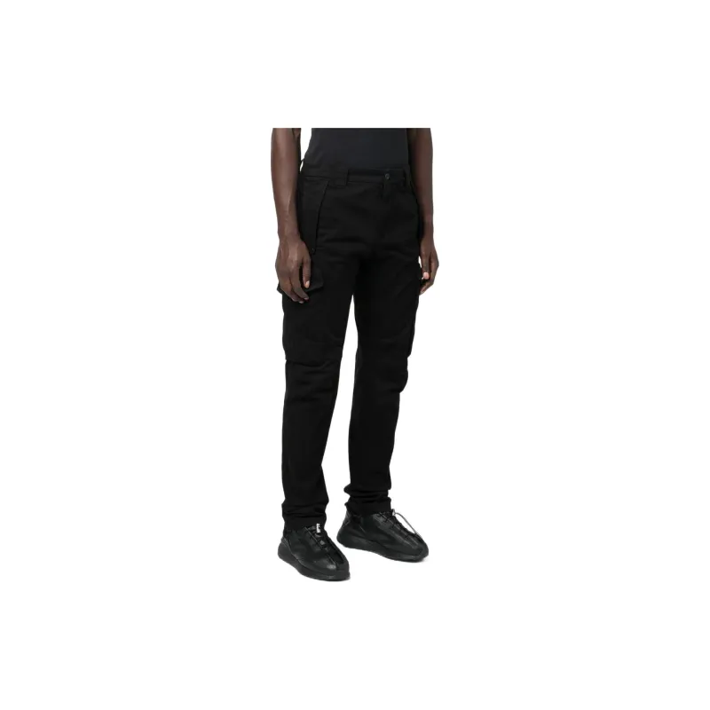 C.P.Company Casual Pants Men's Black-3
