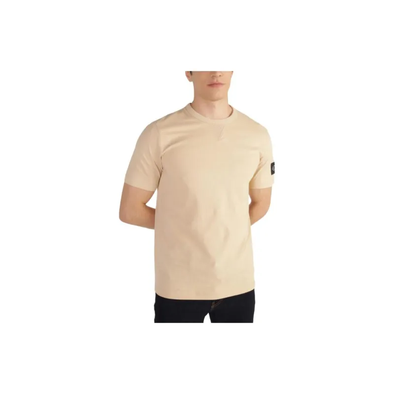 CALVIN KLEIN T Shirt Men's Beige-2