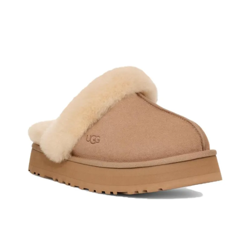 UGG Abrasion Resistant Slip Resistant Wrap toe Slippers Women's Brown-2
