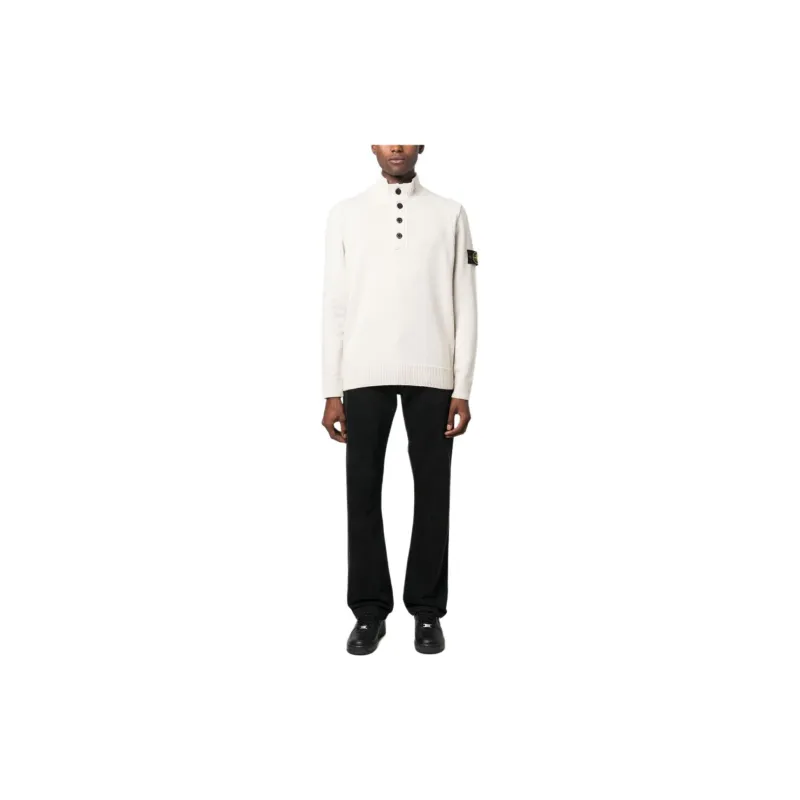 STONE ISLAND Compass patch High neck Jumper-6