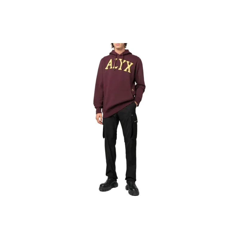 1017 ALYX 9SM Logo print Long sleeved Hoodie-1
