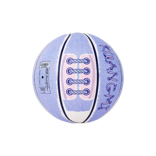 Kuangmi PU Basketball Blue Pink Size 7 Training Unisex
