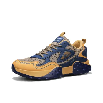 WARRIOR Chunky Sneakers Men Low Top Umber