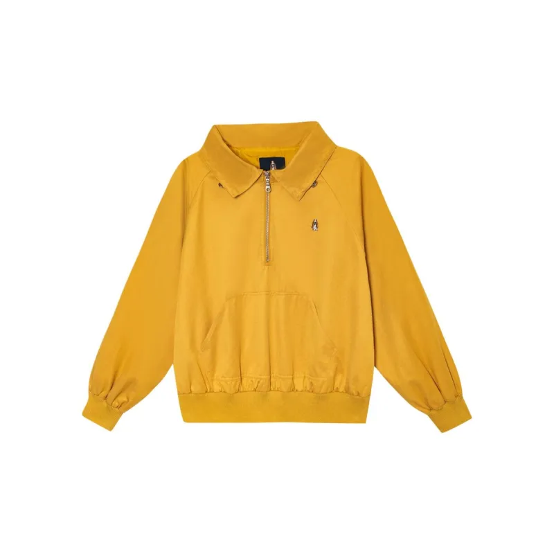 Hush Puppies Sweatshirt Women's Yellow-1
