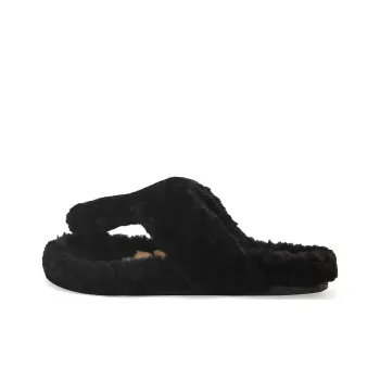 LOEWE Ease Shearling Flip Flops