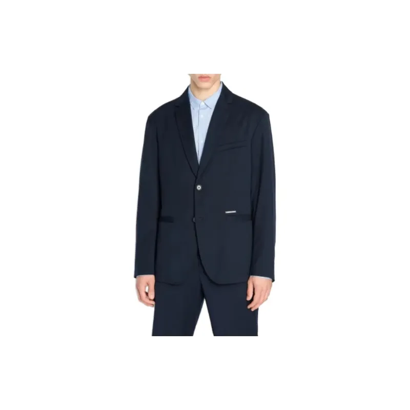 ARMANI EXCHANGE FW23 Business Suits Coats Men's Navy-1