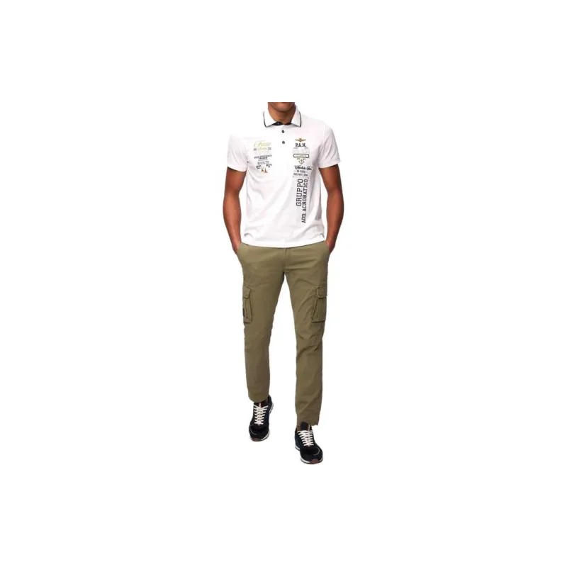 AERONAUTICA MILITARE SS24 Polo Shirt Men's Ecru-3