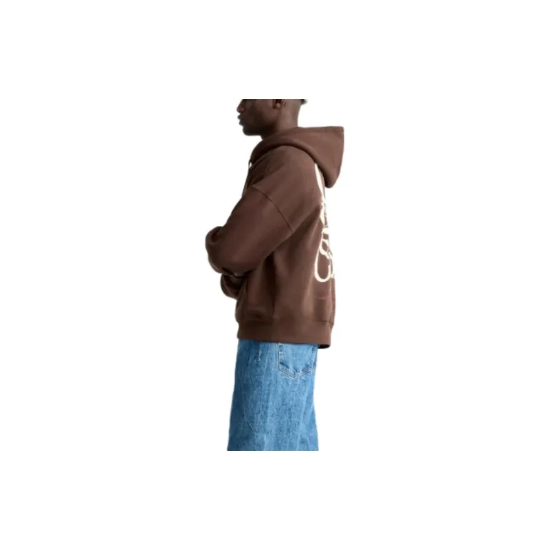 ZARA Sweatshirts Men Brown-4