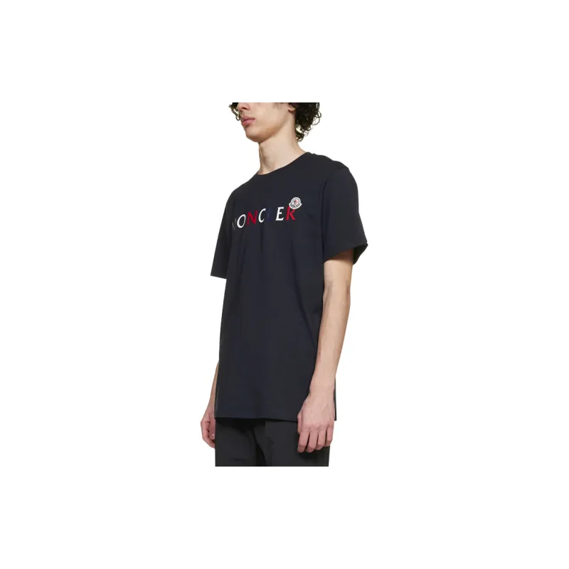 Moncler SS22 T Shirts Men Blue-4