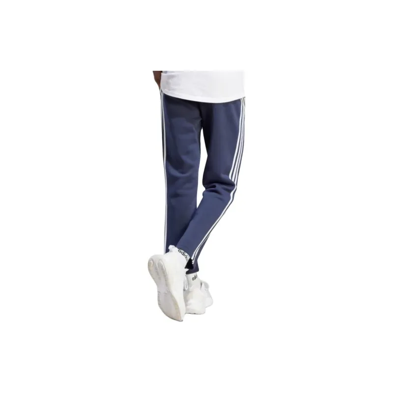Adidas Essentials 3 Stripes Open Hem Fleece Pants-2