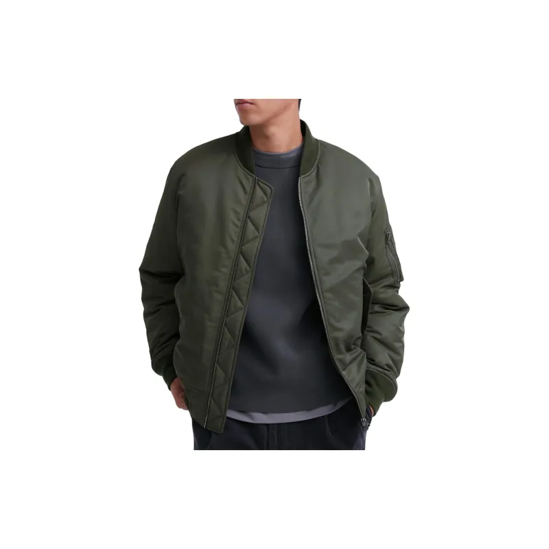 UNIQLO Jacket Unisex Dark Olive-2