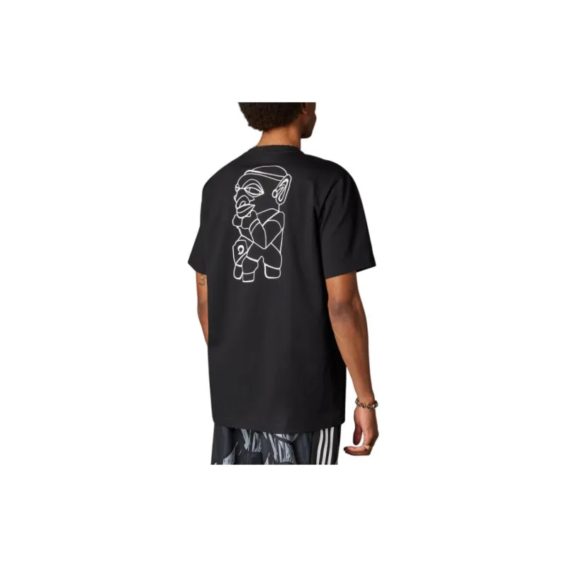 Adidas Arsenal LABRUM T SHIRT T Shirt Men's Black-3