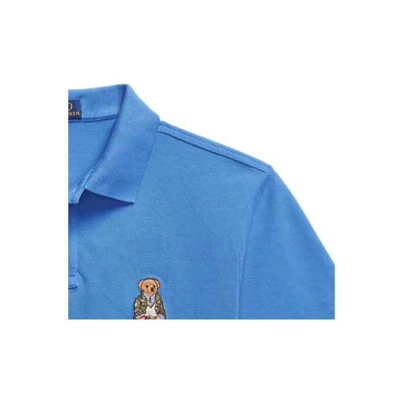 Polo Ralph Lauren Bear Embroidered Polo Shirt-6