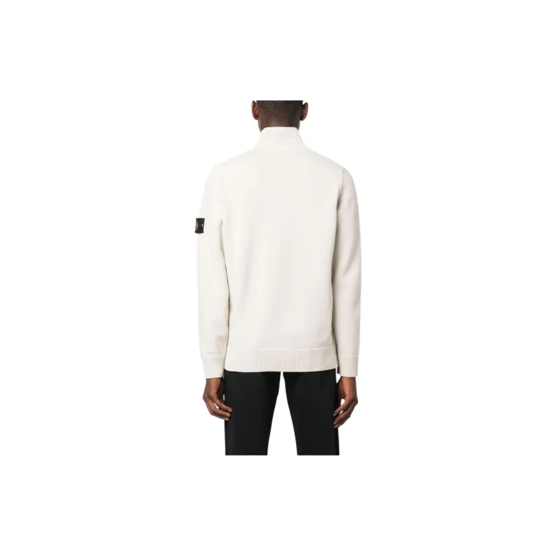 STONE ISLAND Compass patch High neck Jumper-5