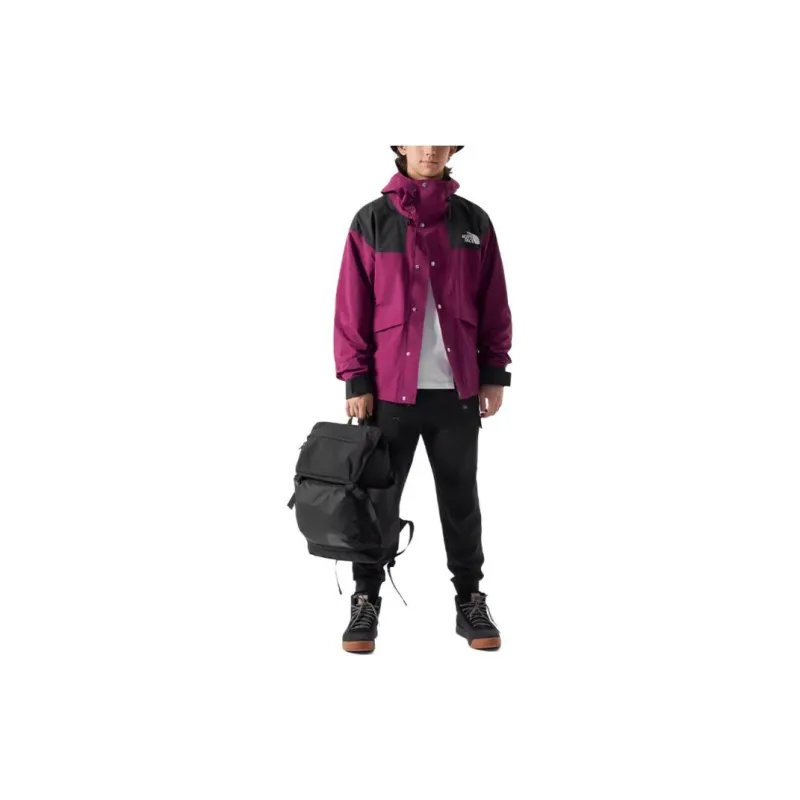 THE NORTH FACE 1986 Series Outdoor Hiking Water Resistant Windproof Wear Resistant Windbreaker Jacket Men's Purple-2