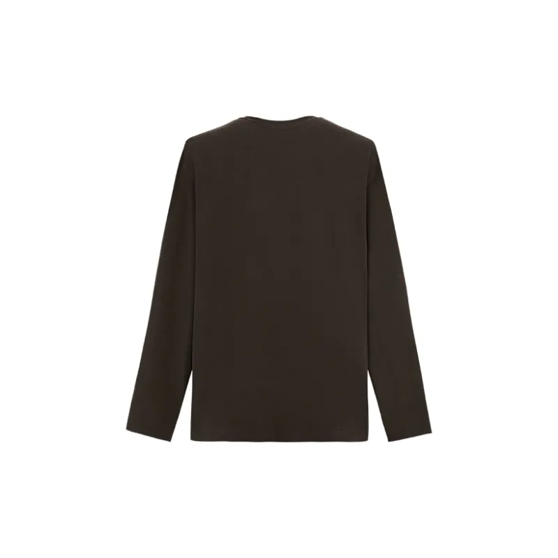 URBAN REVIVO T Shirt Men's Dark Red Brown-1