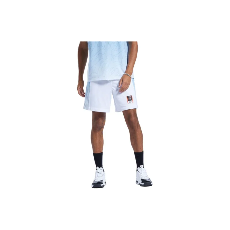 Reebok IVERSON Basketball Shorts Men's White-3
