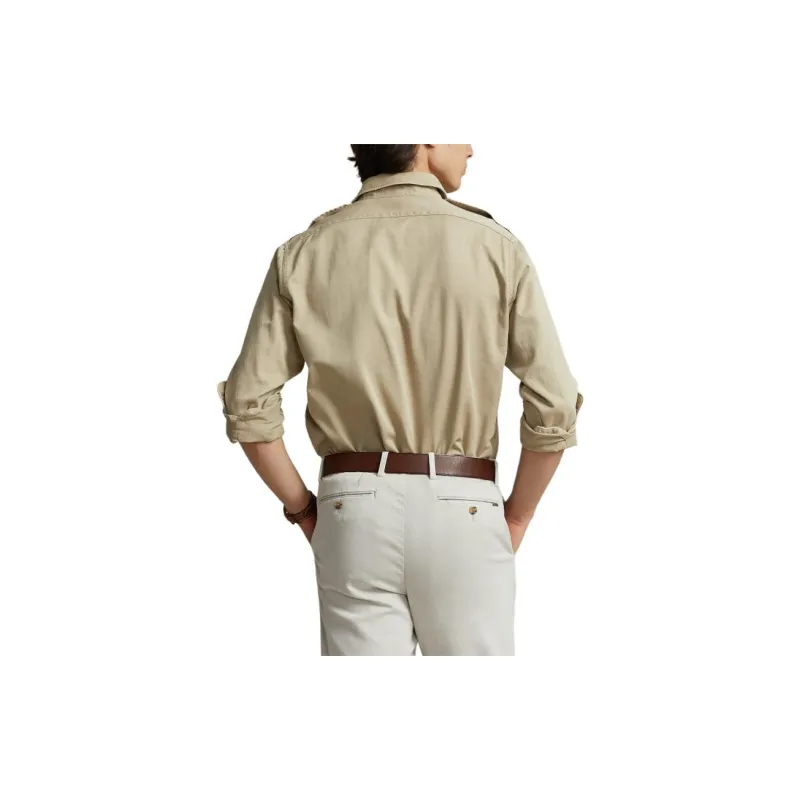 Polo Ralph Lauren SS24 Shirt Men's Khaki-3