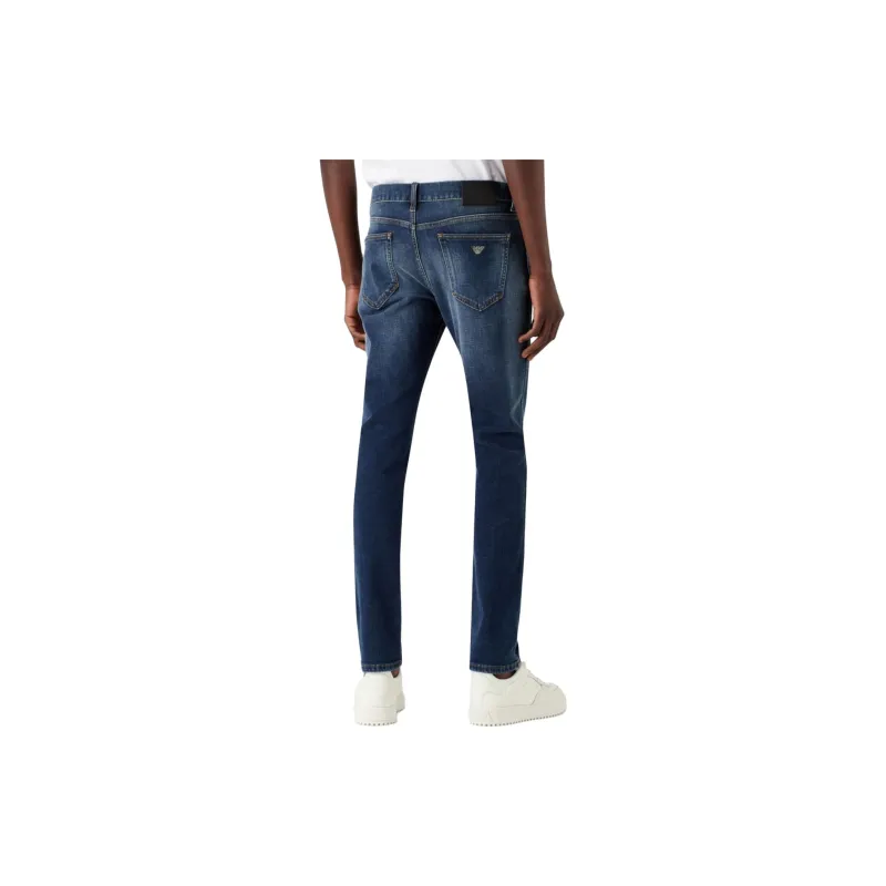 EMPORIO ARMANI Mid rise Straight leg Jeans-3