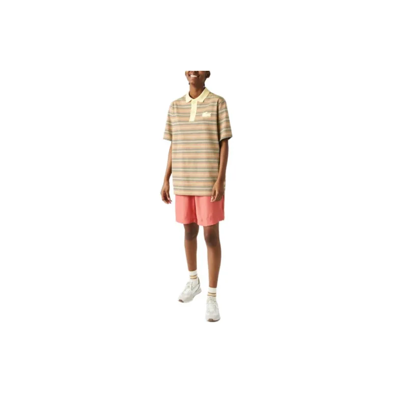 LACOSTE Polo Shirt Unisex Brown-1