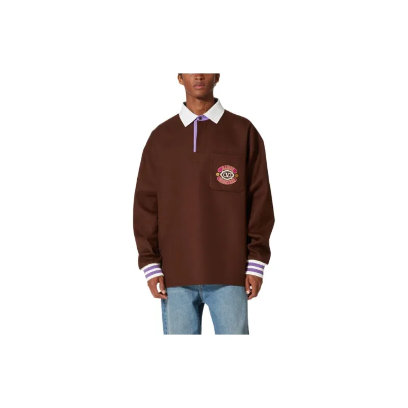 Valentino Surfaces Spring 2023 Men Polo Shirts Men Brown-1