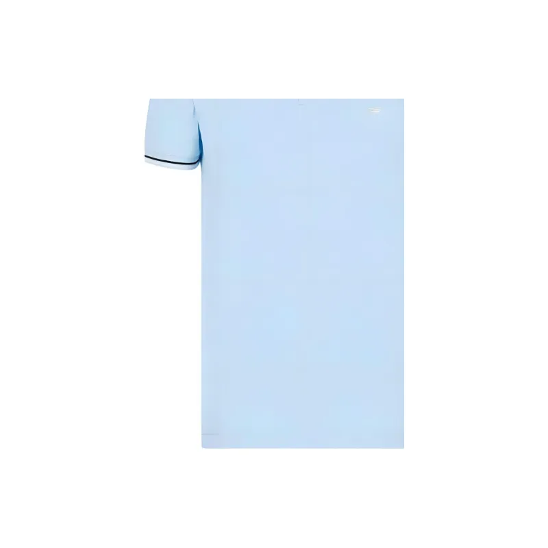 EMPORIO ARMANI Slim fit Stretch Piqué Polo Shirt With Micro Eagle-5