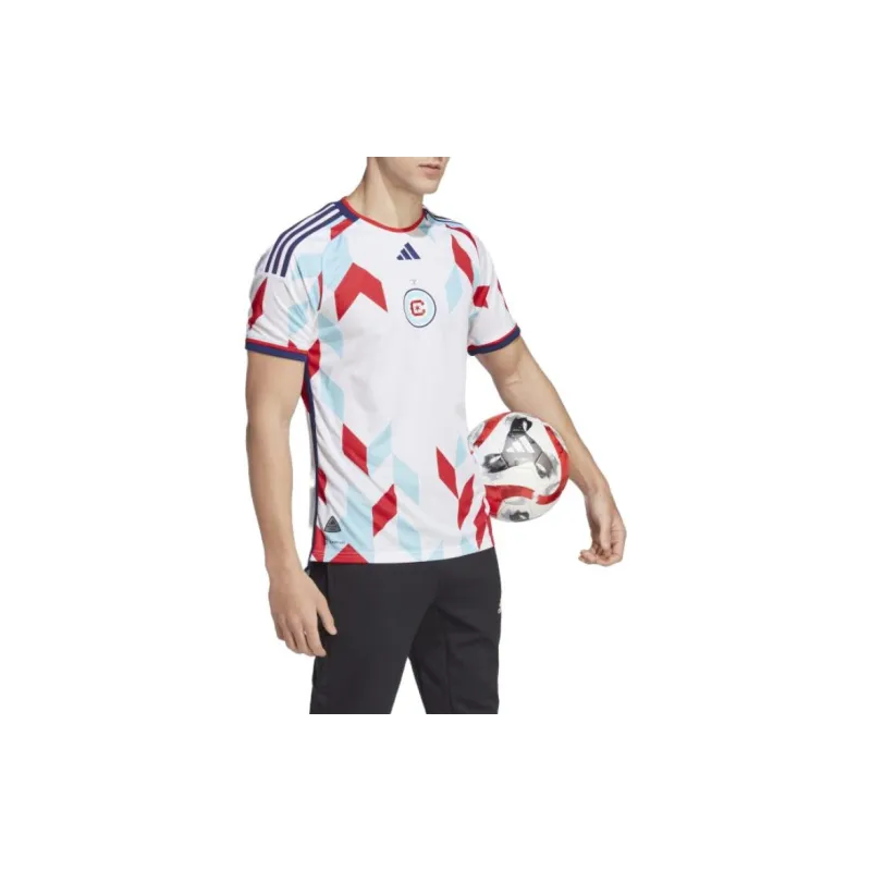 Adidas Free Shipping With AdiClub Chicago Fire 23/24 Away Authentic Jersey-5