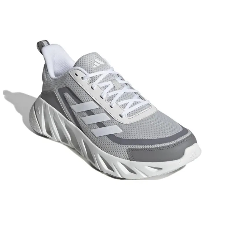 Adidas ALL DAY BOOM Abrasion Resistant Breathable Low Top Casual Running Shoes Unisex White-2