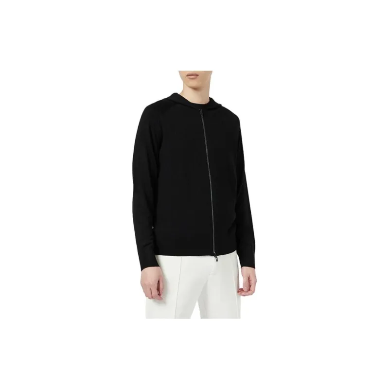 EMPORIO ARMANI Sweaters Men Black-1