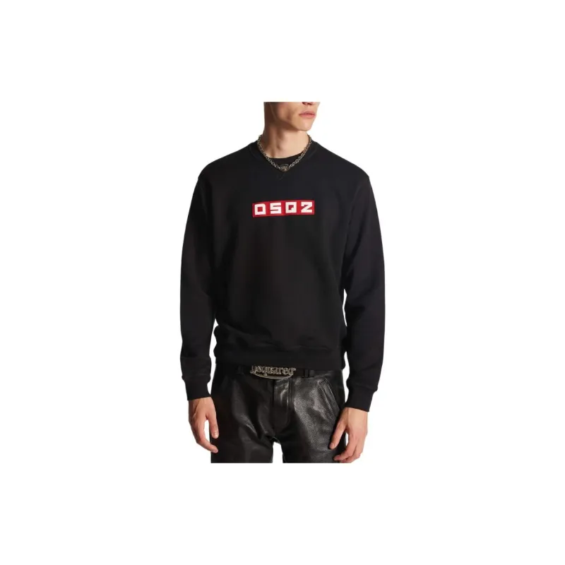 DSQUARED 2 Logo Printed Crewneck Sweatshirt-2