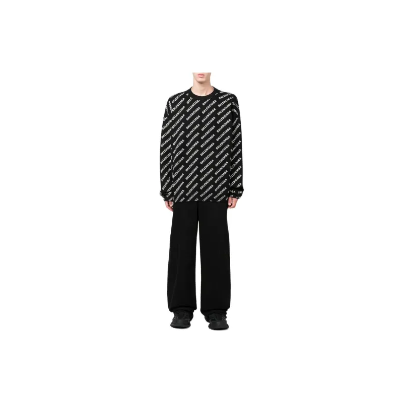 Balenciaga FW22 Sweater Men's Black-2