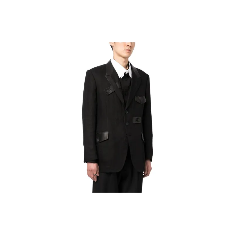 Yohji Yamamoto Business Suit Men's Black-3