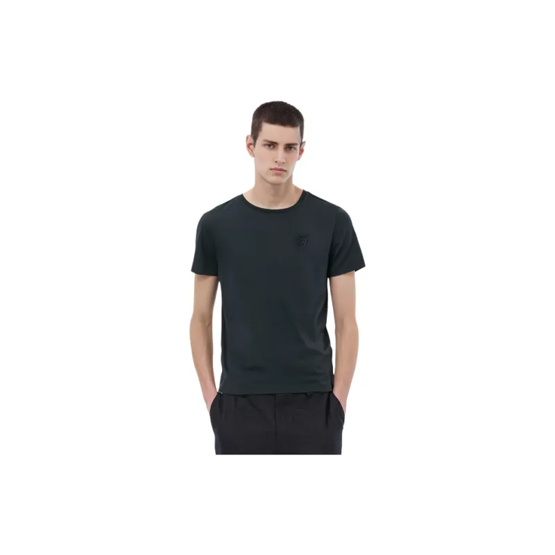 Burberry T Shirt Men's Marine Blue-2