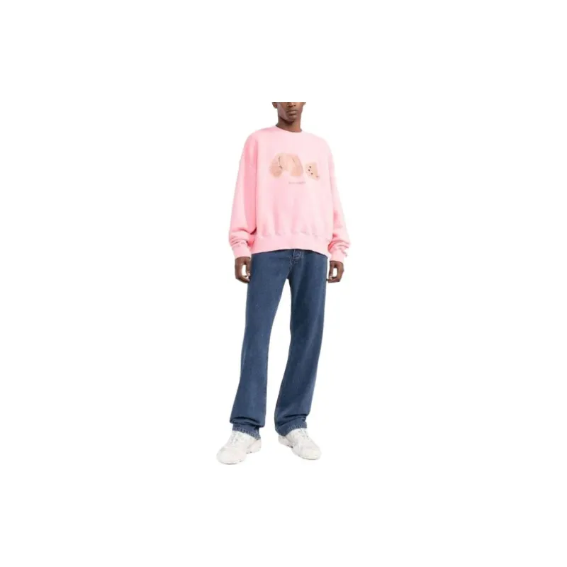 PALM ANGELS Bear-print Sweatshirt-1