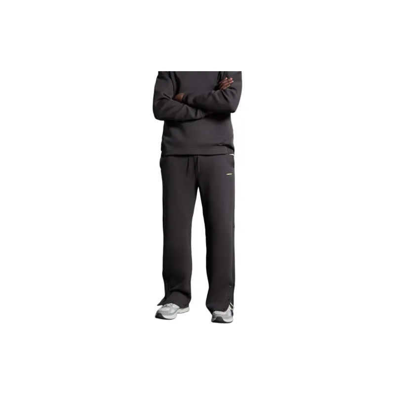 ZARA Knitted Sports Pants Men's Dark Purple Red-2