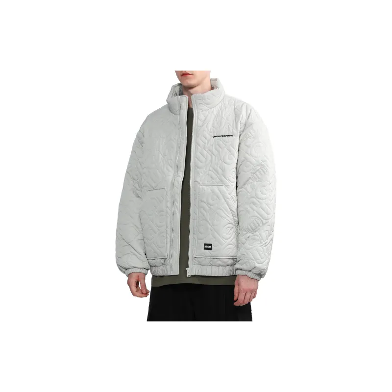 UNDERGARDEN Shiny Stand Collar Without Hood Thickened Down Jacket Men's-13