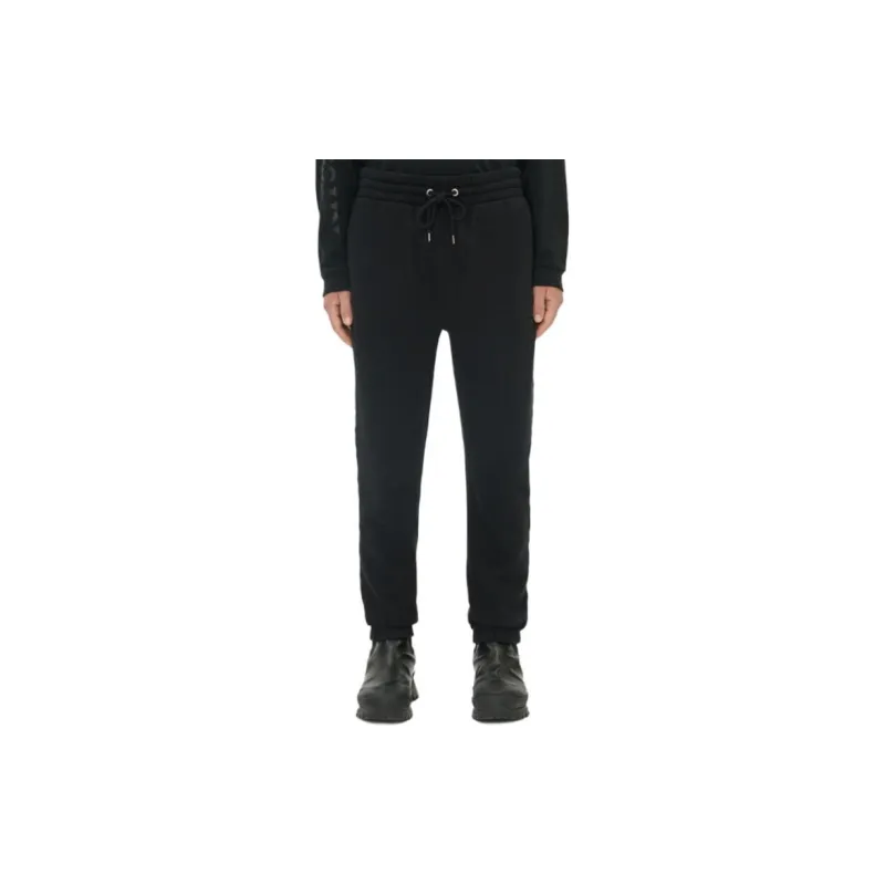 Maison Kitsune Casual Pants Unisex Black-1