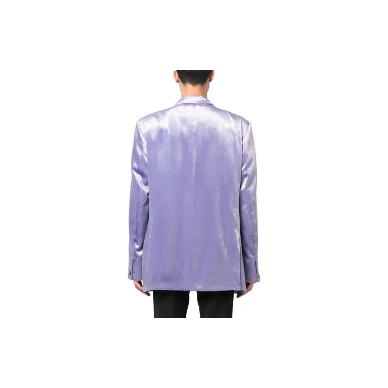 MARNI Single breasted Velvet Blazer-1