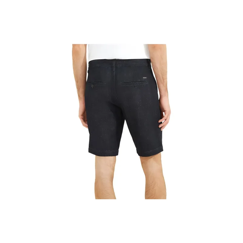 GUESS Denim Shorts Men RINS-Black-1