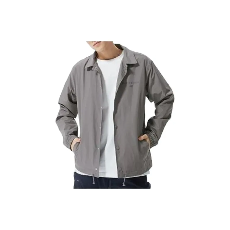 New Balance Jackets Unisex Gray-2