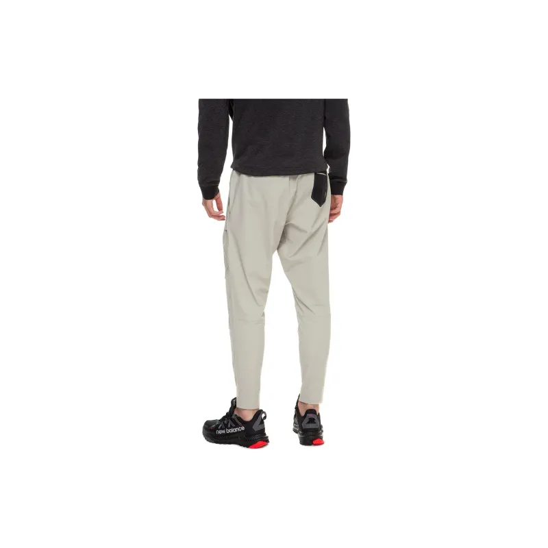 New Balance Sports Pants Men Ivory White-6
