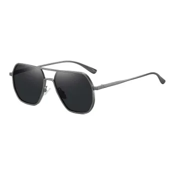 Yamaichi Maru Aluminum Magnesium Alloy Aviator Sunglasses Men's