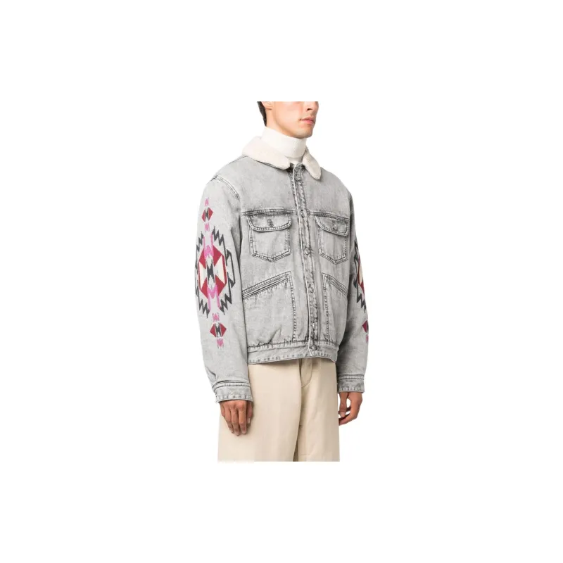 ISABEL MARANT Button Up Jenson Jacket-3