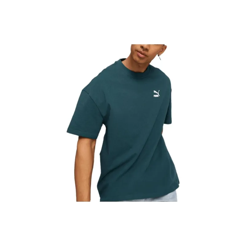 PUMA T-Shirts Men Army Green-2
