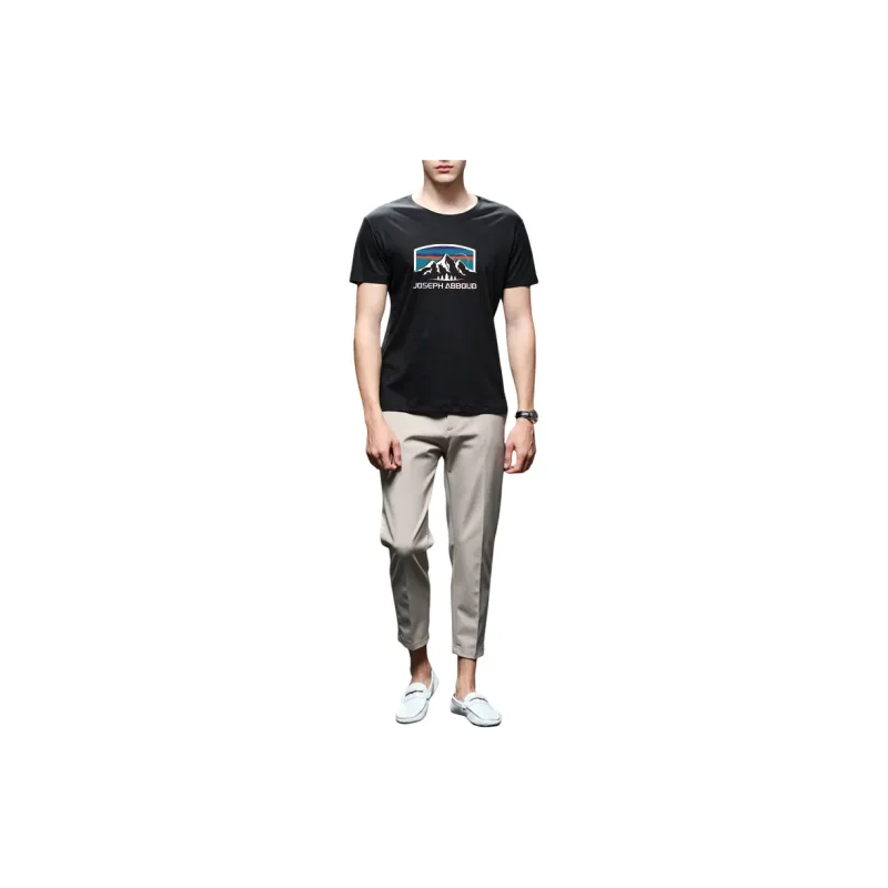 JOSEPH ABBOUD T Shirt Unisex Black-4
