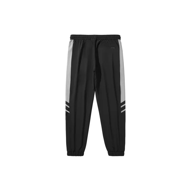 HLA Casual Pants Men Black Trim 47-3