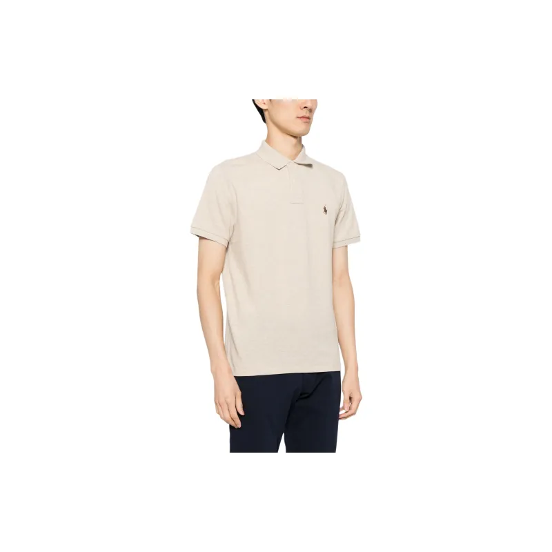 Polo Ralph Lauren Logo Embroidered Straight Hem Polo Shirt-3