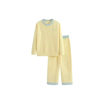 WANANNI Pajama Set Women's Custard