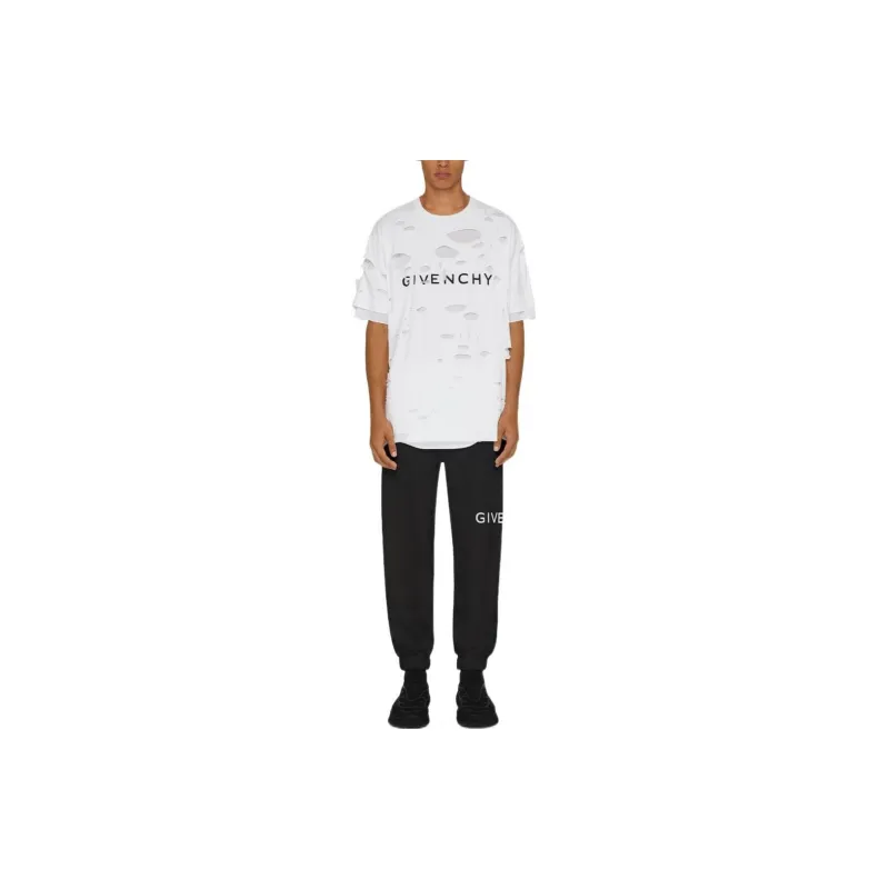 Givenchy Logo Printed Rear Welt Pocketed Track Pants-2